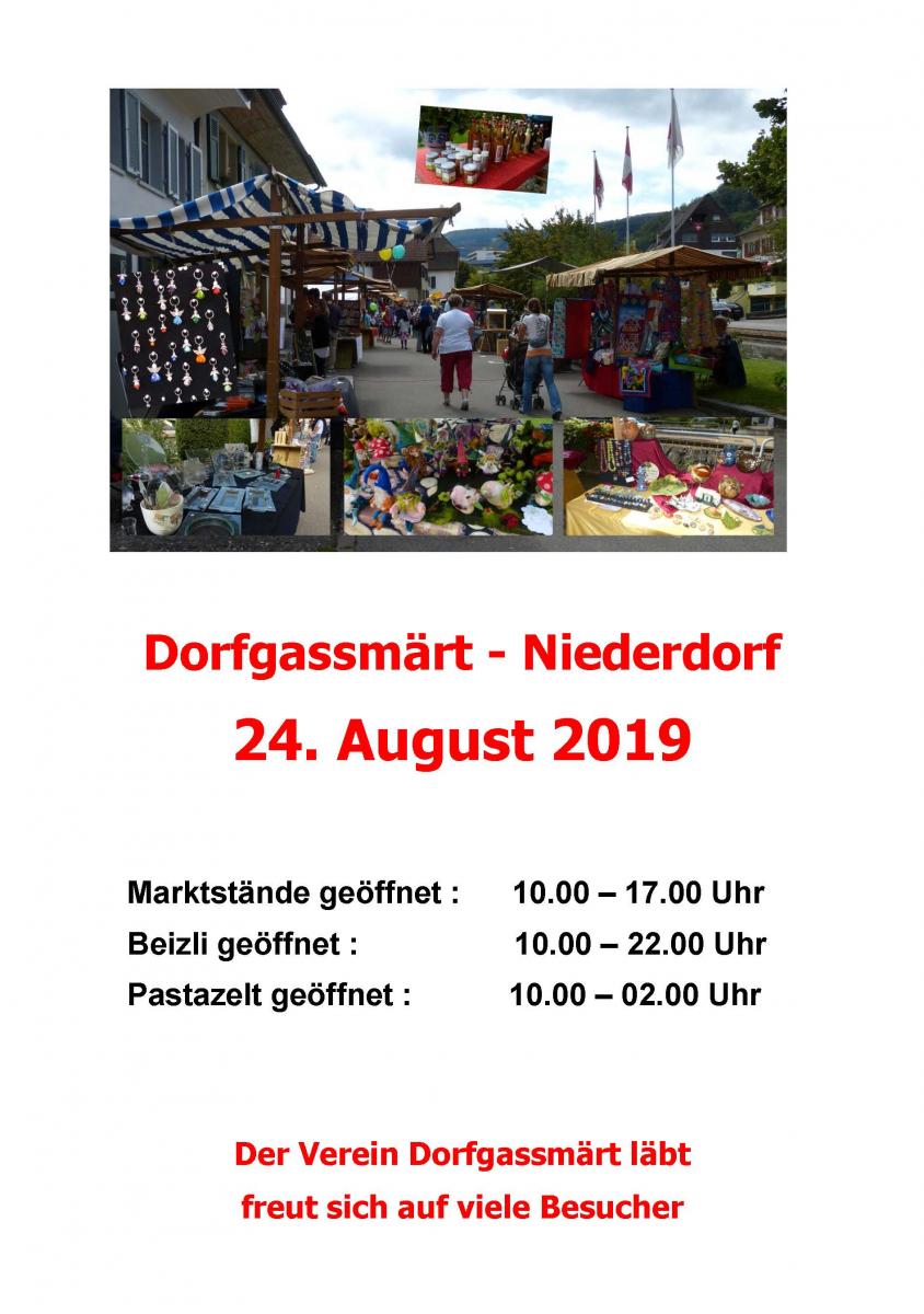 Dorfgassmärt 2019